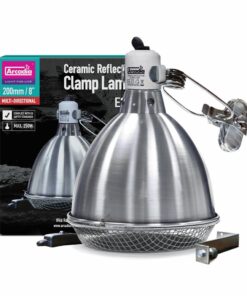 Arcadia Reflector Clamp Lamp With Ceramic Holder (E27)