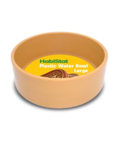 HabiStat Round Plastic Water Bowl
