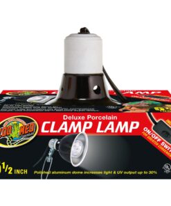 Zoo Med Deluxe Porcelain Clamp Lamp Fixture