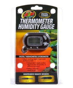 Zoo Med Digital Thermometer Humidity Gauge
