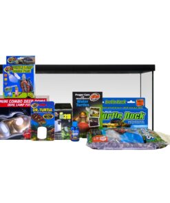 Alternative view of Zoo Med ReptiHabitat Aquatic Turtle Kit  L80x D34.3x H34.9cm