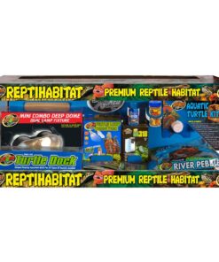 Zoo Med ReptiHabitat Aquatic Turtle Kit  L80x D34.3x H34.9cm