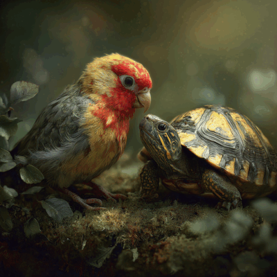 Bird and Turtle